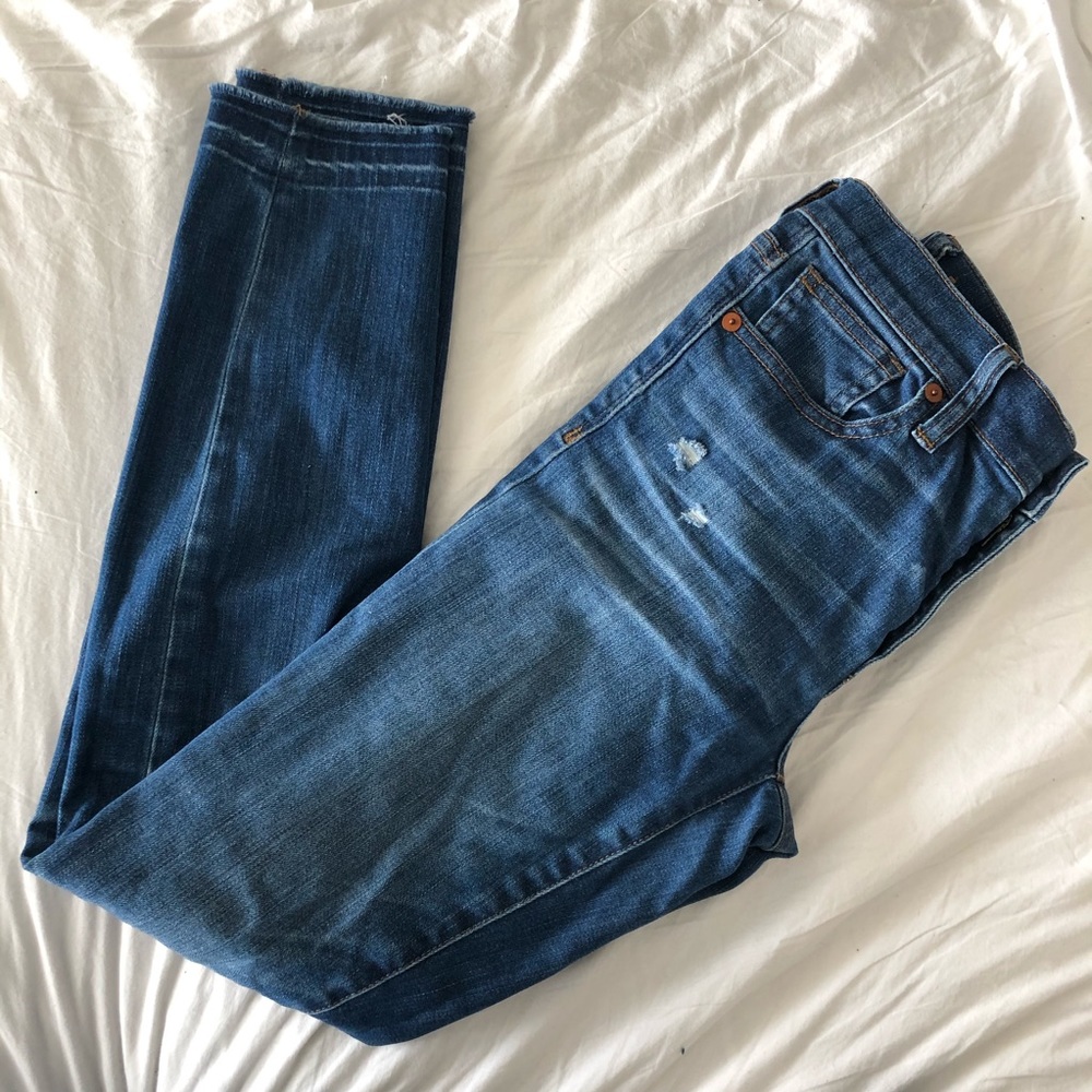 Madewell High Riser Skinny Skinny Jean